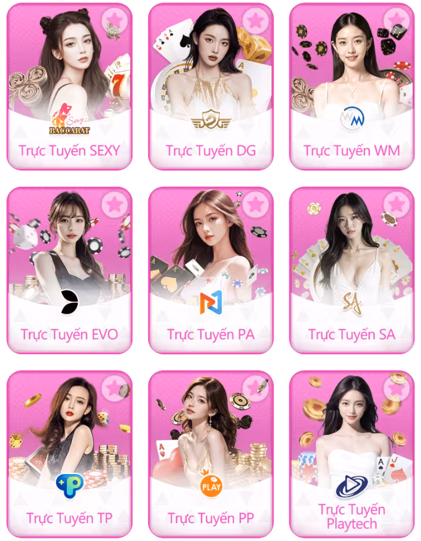 Sảnh game Live Casino 6FF15